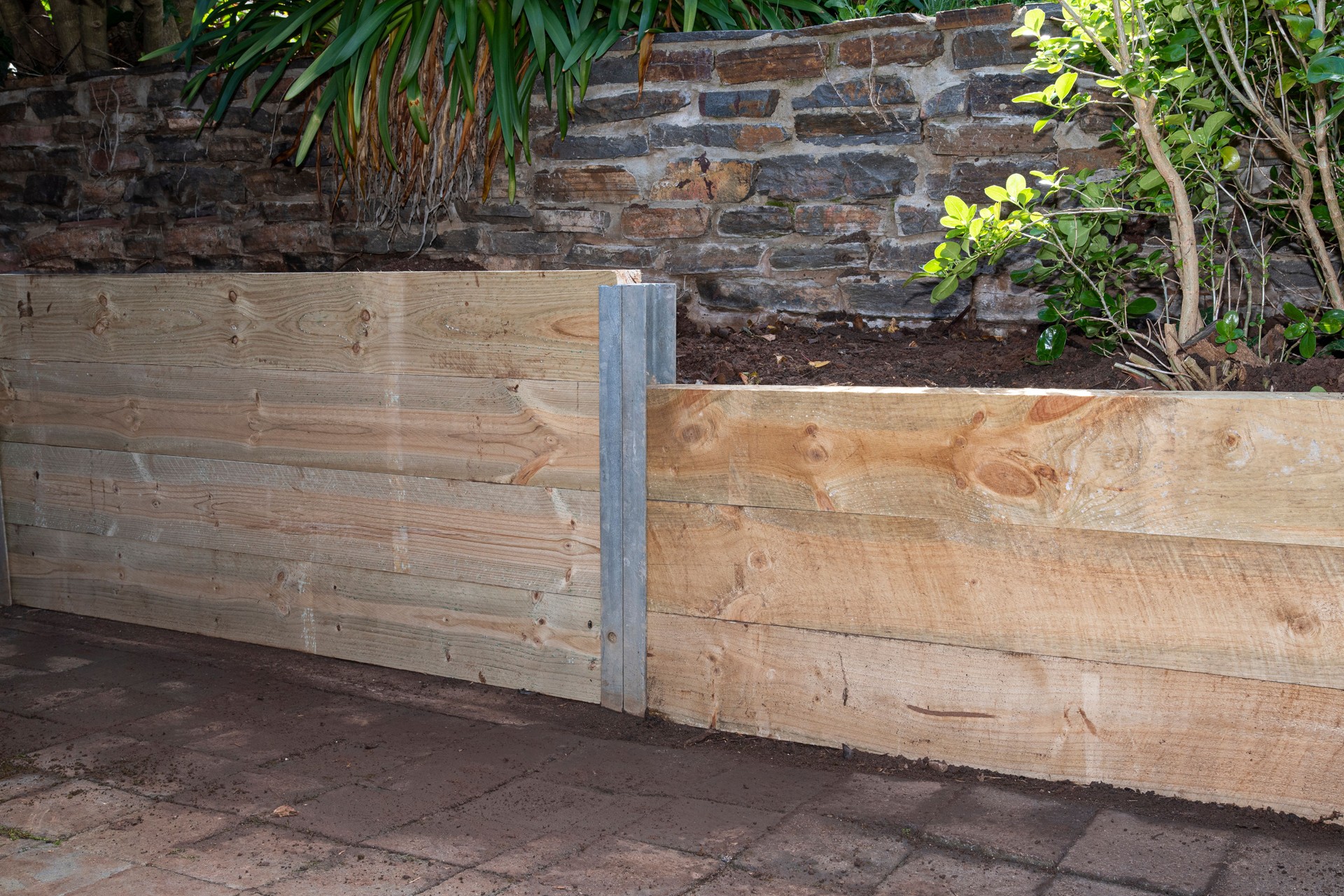 Structural Pine Retaining